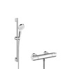 Kép 1/4 - Hansgrohe Ecostat 1001 Combi szett 0,65m Crometta Vario kézizuhannyal 27812 400 (27812400)