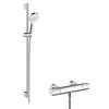 Kép 1/4 - Hansgrohe Ecostat 1001 Combi szett 0,90m Crometta Vario kézizuhannyal 27813 400 (27813400)