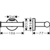 Kép 6/6 - Hansgrohe Logis Universal 5 az 1-ben szett 41728000