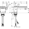 Kép 2/2 - Hansgrohe AXOR MyEdition Egykaros mosdócsaptelep 70 push-open lefolyóval 47010600