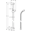 Kép 2/2 - Hansgrohe Zuhanyrúd Classic 65 cm-es zuhanycsővel 27617820