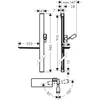 Kép 2/2 - Hansgrohe Zuhanyrúd E 90 cm-es zuhanycsővel 27640400