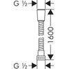 Kép 2/2 - Hansgrohe Zuhanycső 160 cm 28266000