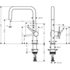 Kép 2/2 - Hansgrohe Egykaros konyhai csaptelep 220 72806000