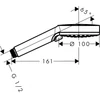 Kép 2/2 - Hansgrohe Vernis Blend Kézizuhany 100 Vario matt fekete 26270670