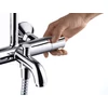 Kép 4/5 - Hansgrohe Vernis Blend Showerpipe 200, 1 jet, kádtermosztáttal króm 26274000