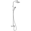 Kép 1/5 - Hansgrohe Vernis Shape Showerpipe 230, 1 jet, kád termosztáttal króm 26284000