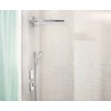 Kép 4/5 - Hansgrohe FixFit csőcsatlakozás Square visszafolyásgátlóval szálcsiszolt bronz 26455140