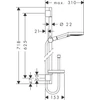 Kép 2/2 - Hansgrohe Raindance Select S Zuhanyszett 120 3jet 65 cm-es zuhanyrúddal és szappantartóval fehér/króm 26630400