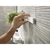 Kép 3/5 - Hansgrohe WallStoris Fali tartósín 50 cm matt fekete 27902670