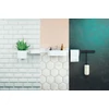 Kép 5/5 - Hansgrohe WallStoris Fali tartósín 50 cm matt fekete 27902670