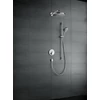 Kép 5/5 - Hansgrohe Isiflex Zuhanycső 160 cm szálcsiszolt fekete/króm 28276340