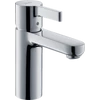 Kép 1/2 - Hansgrohe Metris S Egykaros mosdócsaptelep 100 LowFlow automata lefolyó-garnitúrával króm 31016000