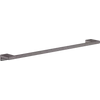 Kép 1/2 - Hansgrohe AddStoris Fürdőlepedő tartó szálcsiszolt fekete/króm 41747340