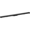 Kép 1/5 - Hansgrohe RainDrain Match Zuhanylefolyó színkészlet 1200, állítható magasságú kerettel fekete 56042610