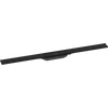 Kép 1/5 - Hansgrohe RainDrain Flex Zuhanylefolyó színkészlet 900, méretre vágható matt fekete 56045670