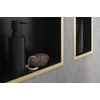 Kép 5/5 - Hansgrohe XtraStoris Individual Falfülke matt fekete színben, design kerettel 300/150/100 matt fekete 56095670