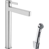 Kép 1/2 - Hansgrohe Finoris Egykaros mosdócsaptelep 260, bidé kézizuhannyal és 160cm-es zuhanytömlővel króm 76220000