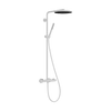 Kép 1/6 - Hansgrohe Pulsify S Puro Showerpipe 260, 1jet, Ecostat Fine termosztáttal Matt Fehér 24222700