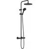 Kép 1/3 - Hansgrohe Vernis Blend Showerpipe 240 zuhanyrendszer termosztátos csapteleppel, matt fekete 26426670