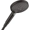 Kép 1/3 - Hansgrohe Raindance Select S 120 3jet kézizuhany Ecosmart, matt fekete 26531670