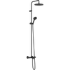 Kép 1/3 - Hansgrohe Vernis Blend Showerpipe 240 zuhanyrendszer termosztátos kádcsapteleppel, matt fekete 26899670