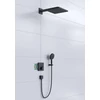 Kép 2/3 - Hansgrohe Raindance E 300 Zuhanyrendszer 1 jet, ShowerSelect termosztáttal, matt fekete 27939670