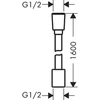 Kép 2/2 - Hansgrohe Designflex Textilszálas zuhanytömlő 1.60m 28260990