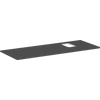 Kép 1/2 - Hansgrohe Xelu Q Pultlap 1360/550 jobboldali kivágással, csaptelep lyukkal rendelkező, ráültetett mosdótálhoz 54124910