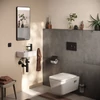 Kép 2/4 - Hansgrohe EluPura Original Q WC-szett, fali rögzítésű WC 540, AquaChannel Flush, fedél SoftClose és QuickRelease funkciókkal Fehér 60289450