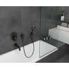 Kép 2/3 - Hansgrohe Vernis Shape egykaros kádcsaptelep falsík alatti szereléshez, matt fekete 71458670