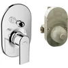 Kép 1/2 - Hansgrohe Vernis Shape Egykaros falsík alatti kádcsaptelep készlet, króm 71472000