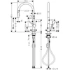 Kép 5/5 - Hansgrohe Talis M54 Egykaros konyhai csaptelep 210 króm 72800000