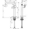 Kép 3/3 - Hansgrohe Tecturis S Egykaros mosdócsaptelep Fine 240, CoolStart, lefolyógarnitúra nélkül 73372000