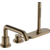 Kép 1/4 - Hansgrohe Tecturis S 3-lyukú kádcsaptelep, sBox, szálcsiszolt bronz 73447140