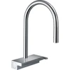 Kép 1/4 - Hansgrohe Aquno Select M81 konyhai csaptelep 170, kihúzható kifolyóval, króm 73837000