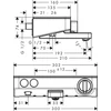 Kép 2/2 - Hansgrohe  termosztátos kádcsaptelep 13151000