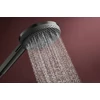 Kép 3/5 - Hansgrohe Raindance Alive Select S Kézizuhany 125, 3jet Szálcsiszolt Fekete Króm 24500340