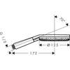 Kép 6/6 - Hansgrohe Raindance Alive Select S Kézizuhany 125, 3jet Polírozott Arany Hatású 24500990