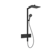 Kép 1/6 - Hansgrohe Raindance Alive Q Showerpipe 210/340, 1jet, ShowerSelect Comfort Matt Fekete 24580670