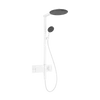 Kép 1/3 - Hansgrohe Raindance Alive S Showerpipe 300, 1jet, EcoSmart, ShowerSelect Comfort Matt Fehér 24583700