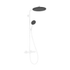 Kép 1/3 - Hansgrohe Raindance Alive S Puro Showerpipe 300, 1jet, Ecostat Element Matt Fehér 24592700