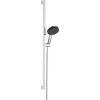 Kép 1/5 - Hansgrohe Raindance Alive Select S Zuhanyszett 125, 3jet, EcoSmart, Unica E Puro 90cm-es zuhanyrúddal, zuhzanytartóval Króm 24601000