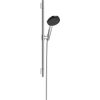 Kép 1/5 - Hansgrohe Raindance Alive Select S Zuhanyszett 125, 3jet, EcoSmart, Unica S Pura 65 zuhanyrúddal Króm 24602000