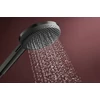 Kép 4/6 - Hansgrohe Raindance Alive Select S Zuhanyszett 125, 3jet, EcoSmart, Unica S Puro 90cm-es zuhanyrúddal Szálcsiszolt Fekete Króm 24603340