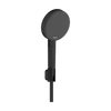 Kép 1/6 - Hansgrohe Raindance Alive Select S Zuhanytartó szett 125, 3jet, EcoSmart, Designflex zuhanytömlővel 160cm Matt Fekete 24611670