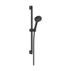 Kép 1/2 - Hansgrohe Activera S Zuhanyszett 95, 1jet, EcoSmart, 65cm-es zuhanyrúddal Matt Fekete 28041670