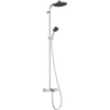 Kép 1/4 - Hansgrohe Activera S Showerpipe 240, 1jet EcoSmart, kádtermosztáttal, Ecostat Fine Króm 28871000