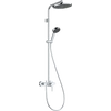 Kép 1/4 - Hansgrohe Activera S Showerpipe 240, 1jet, Ecosmart, egykaros csapteleppel, Varia Króm 28875000