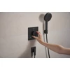 Kép 3/6 - Hansgrohe FixFit Fine E Fali csatlakozó visszafolyásgátlóval Matt Fekete 28883670